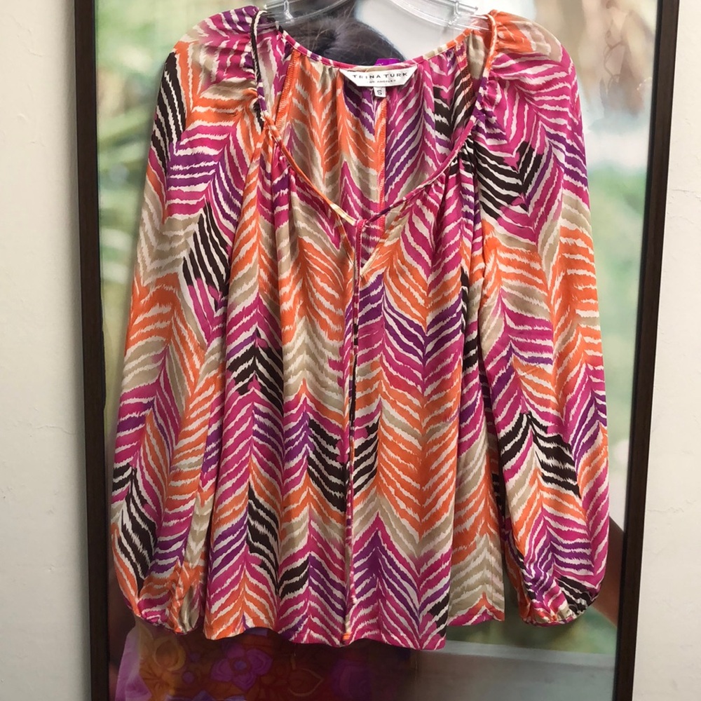 Trina Turke silk tunic